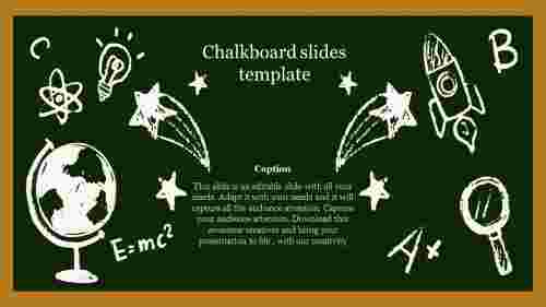 chalkboard slides template